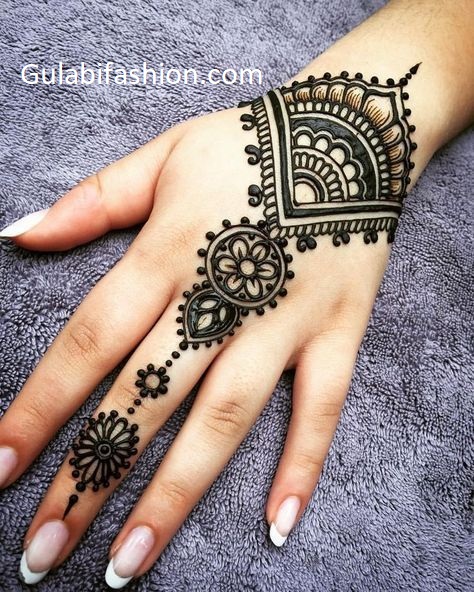 Henna Designs For Hands Simple Mehndi Design Gulabi Fashion,Hand Drawing Flower Easy Simple Flower Traditional Simple Rangoli Designs With Flowers
